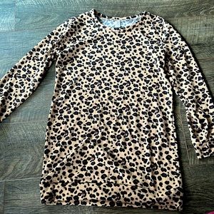 Cheetah print long sleeve